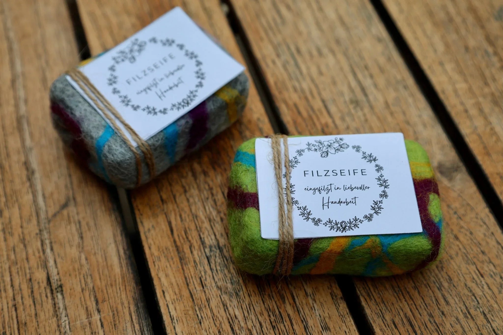 Etiketten für eingefilzte Seiten - PDF Download - besonderlich.de - diy geschenk