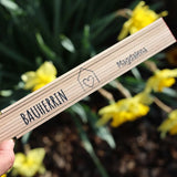 Zollstock für Bauherren personalisiert (Druck) - besonderlich.de - Bauherrin