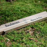 Zollstock für Bauherren personalisiert (Druck) - besonderlich.de - Einzugsgeschenk