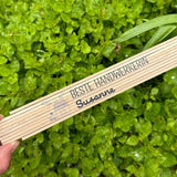 Zollstock für Beste Handwerkerin personalisiert (Druck) - besonderlich.de - Bauherrin