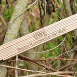 Zollstock für Handwerker personalisiert (Gravur) - besonderlich.de - Bester Handwerker