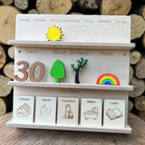 Ewiger Kalender mit Tagesablauf Vorteilsset - besonderlich.de -ewiger Kalender Kinder