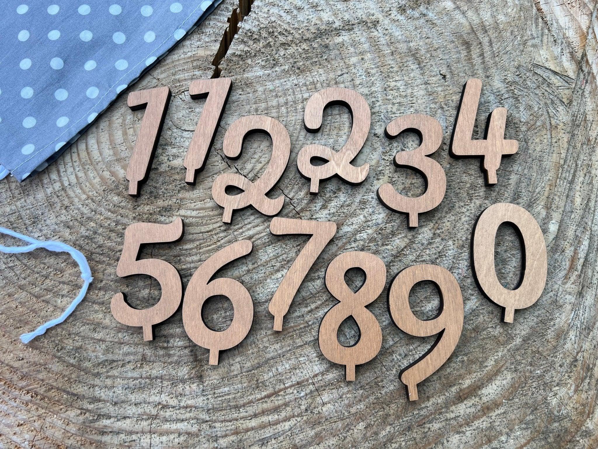 Zahlenstecker „Datum“ - besonderlich.de -filzstecker