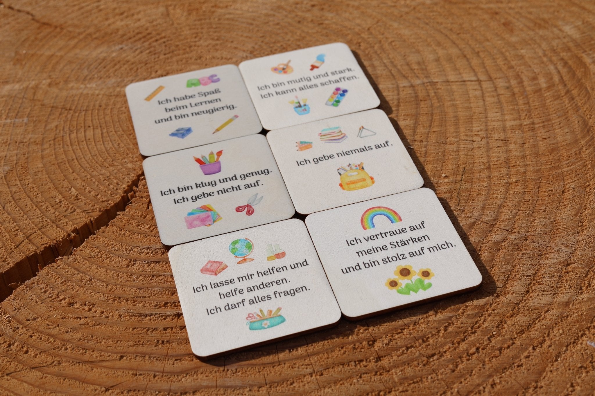 Affirmationskarten für Schulkinder - besonderlich.de - Affirmation