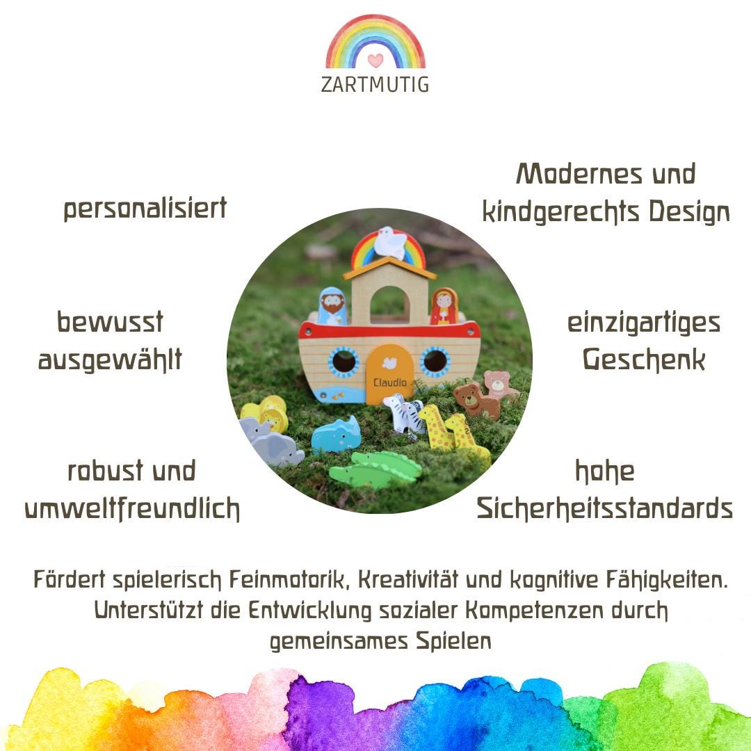 Arche Noah personalisiert - besonderlich.de - arche noah
