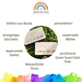 Brettchen Baustelle personalisiert - besonderlich.de - Babygeschenk