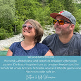 Brotzeitbrett Olivenholz Camping - besonderlich.de - 30 geburtstag geschenk mann