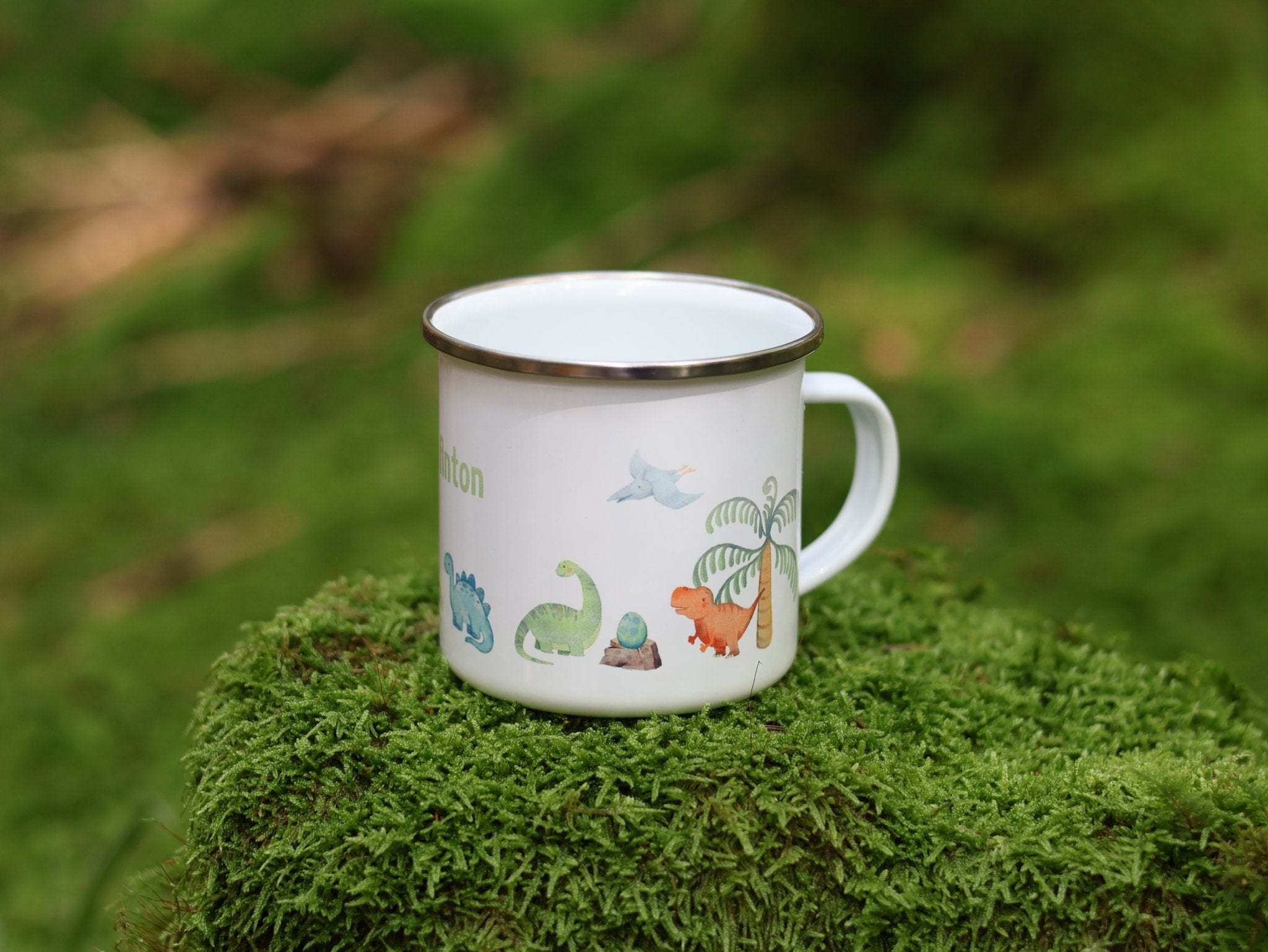 Emailtasse Dinosaurier personalisiert - besonderlich.de - baby becher