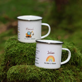 Emailtasse Schulkind mit Affirmation personalisiert - besonderlich.de - Affirmation