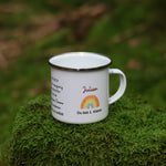 Emailtasse Schulkind mit Affirmation personalisiert - besonderlich.de - Affirmation