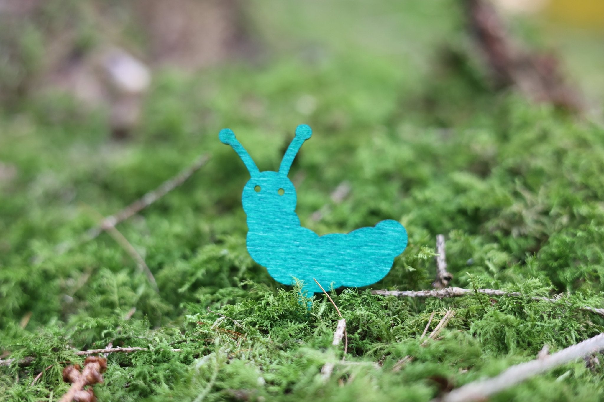 Figurenstecker "Frühling" - besonderlich.de - Buchstabe Geburtstagsspirale