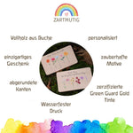 Frühstücksbrettchen Blumenwiese personalisiert - besonderlich.de - Brettchen Mama