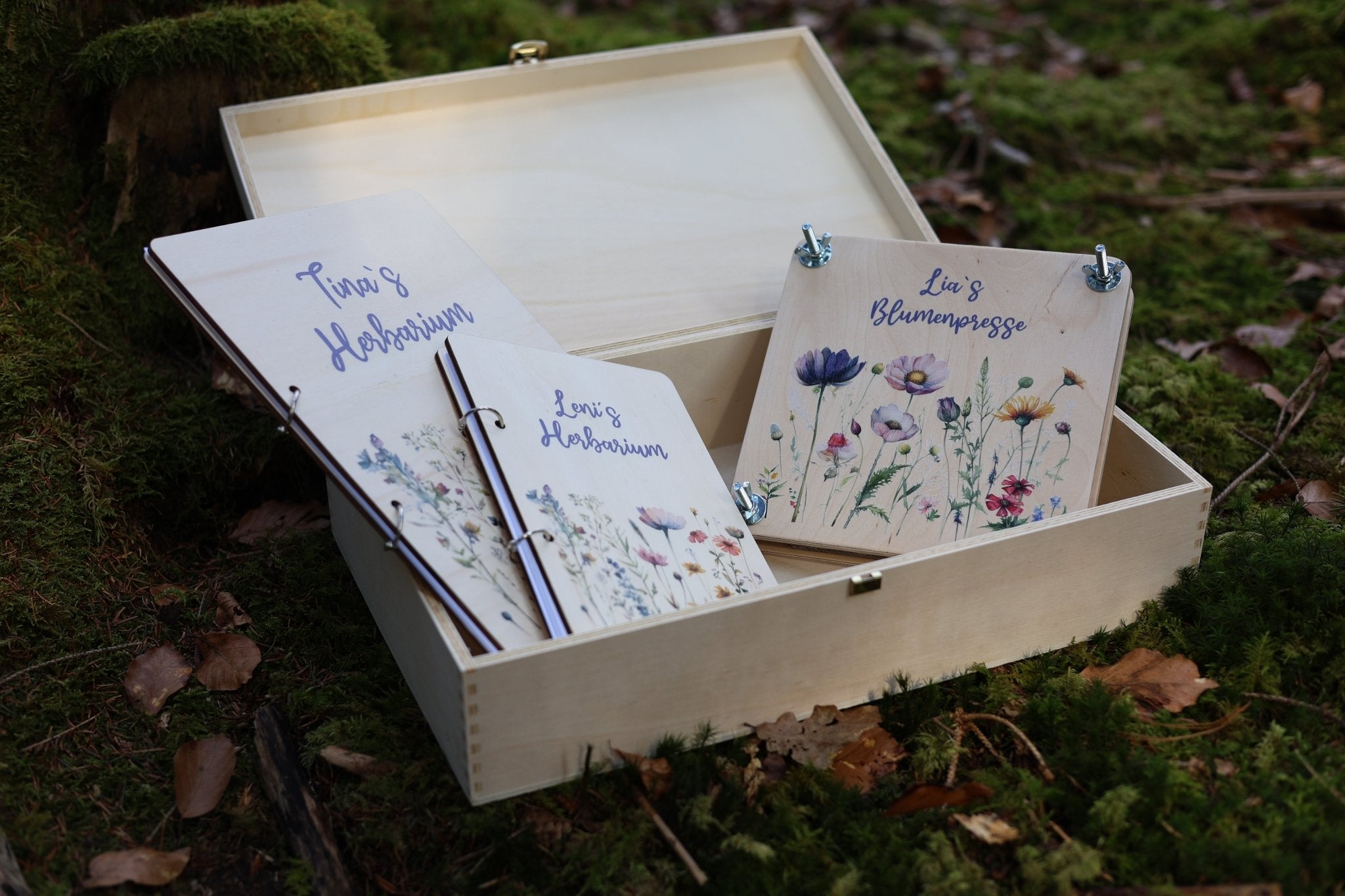 Gartenbox Blumenwiese mit Namen - besonderlich.de - Garten