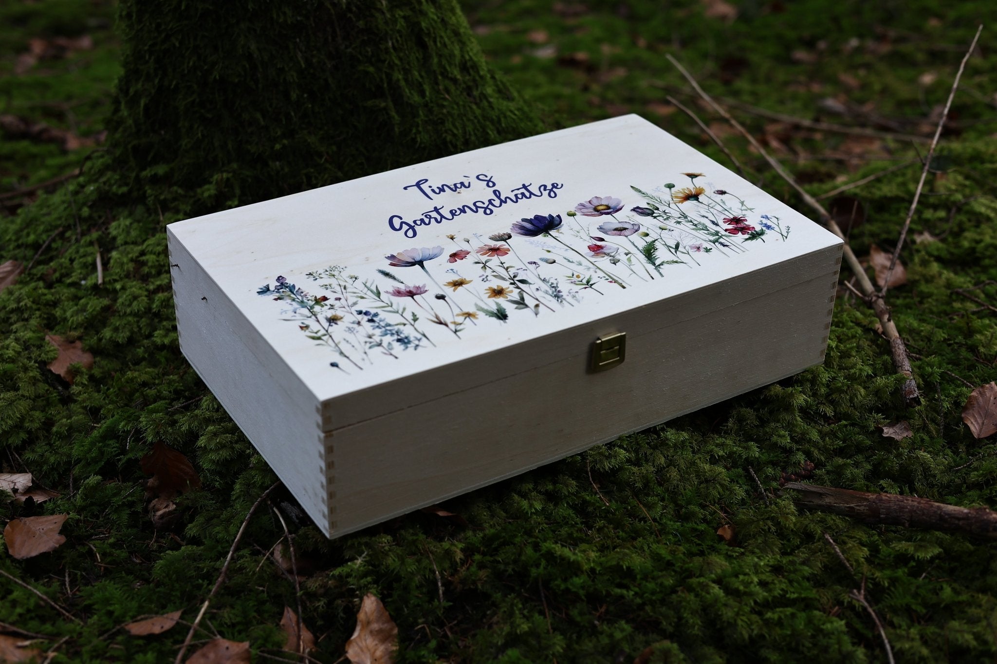 Gartenbox Blumenwiese mit Namen - besonderlich.de - Garten