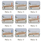 Geburtstagsleiste mit Vase und Kerze - besonderlich.de - Dinosaurier