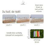 Geburtstagsleiste mit Vase und Kerze - besonderlich.de - Dinosaurier