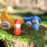 Greiffahrzeug Tröpfchen und Mondfahrt personalisiert - besonderlich.de - educational toys