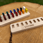 Halter für Stockmar Wachsmalkreiden und - blöcke - besonderlich.de - Abschiedsgeschenk Kindergarten