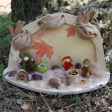 Jahreszeitentisch Wandelzeit - besonderlich.de - Dekoration Jahreszeitentisch