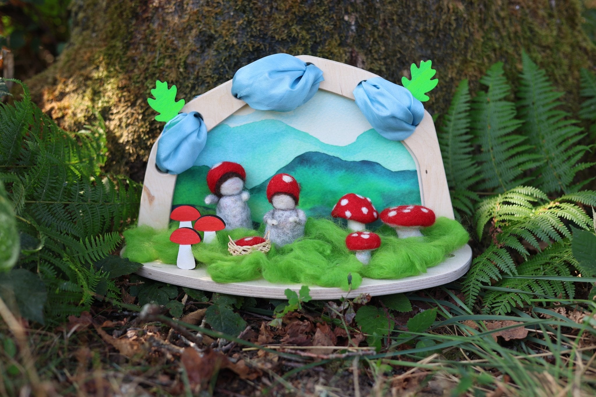 Jahreszeitentisch Wandelzeit - besonderlich.de - Dekoration Jahreszeitentisch