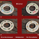 Kerzenkranz Winter - besonderlich.de - advent