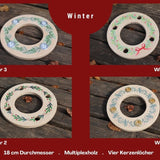 Kerzenkranz Winter - besonderlich.de - advent