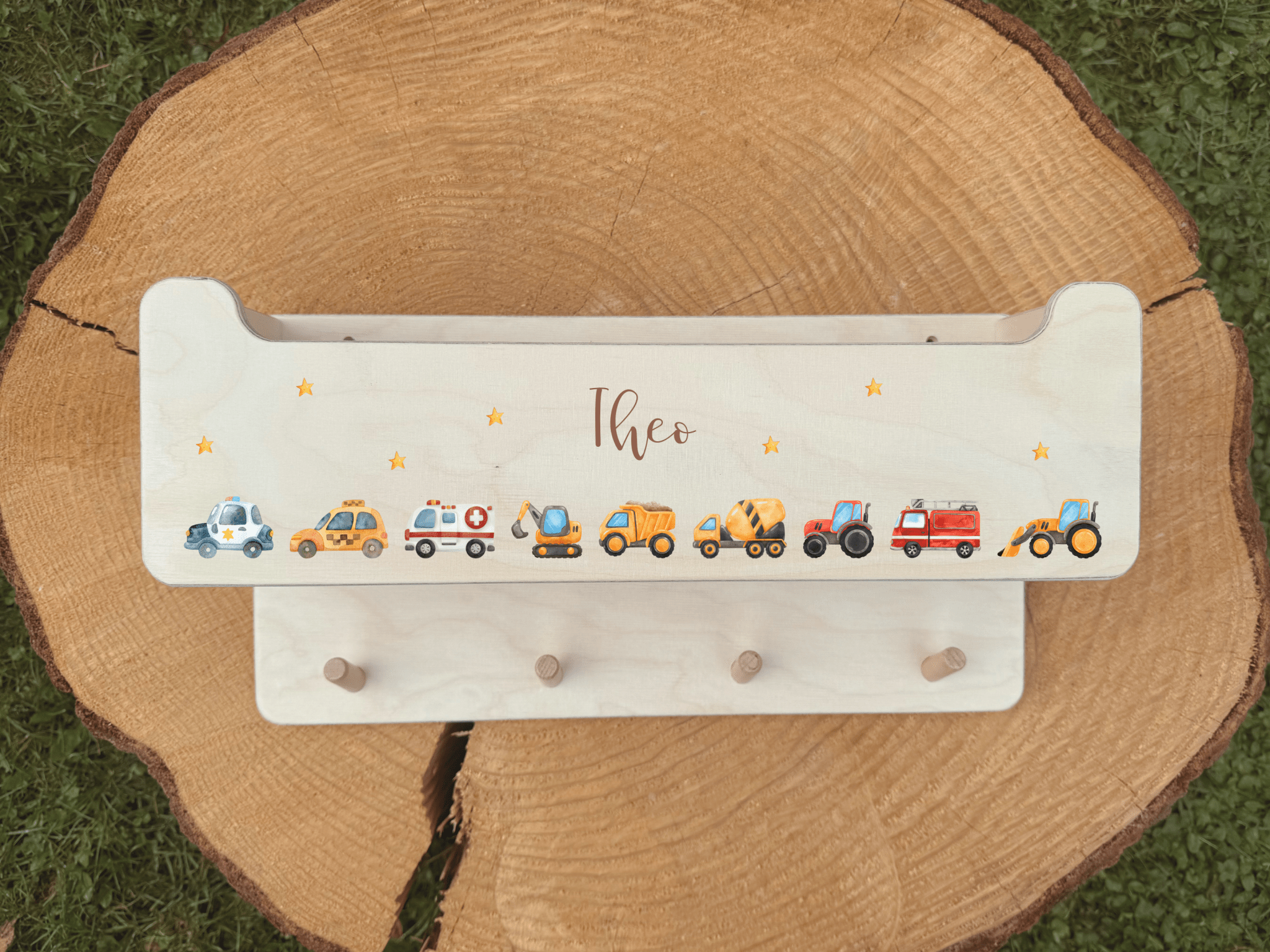 Kindergarderobe mit Mützenfach - besonderlich.de - außergewöhnliche garderobenständer