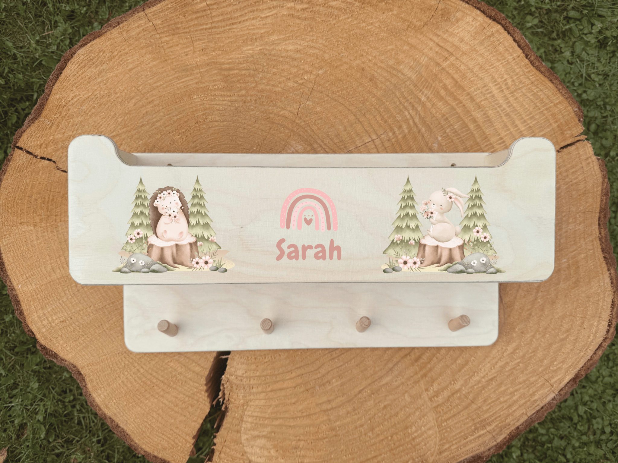 Kindergarderobe mit Mützenfach - besonderlich.de - außergewöhnliche garderobenständer