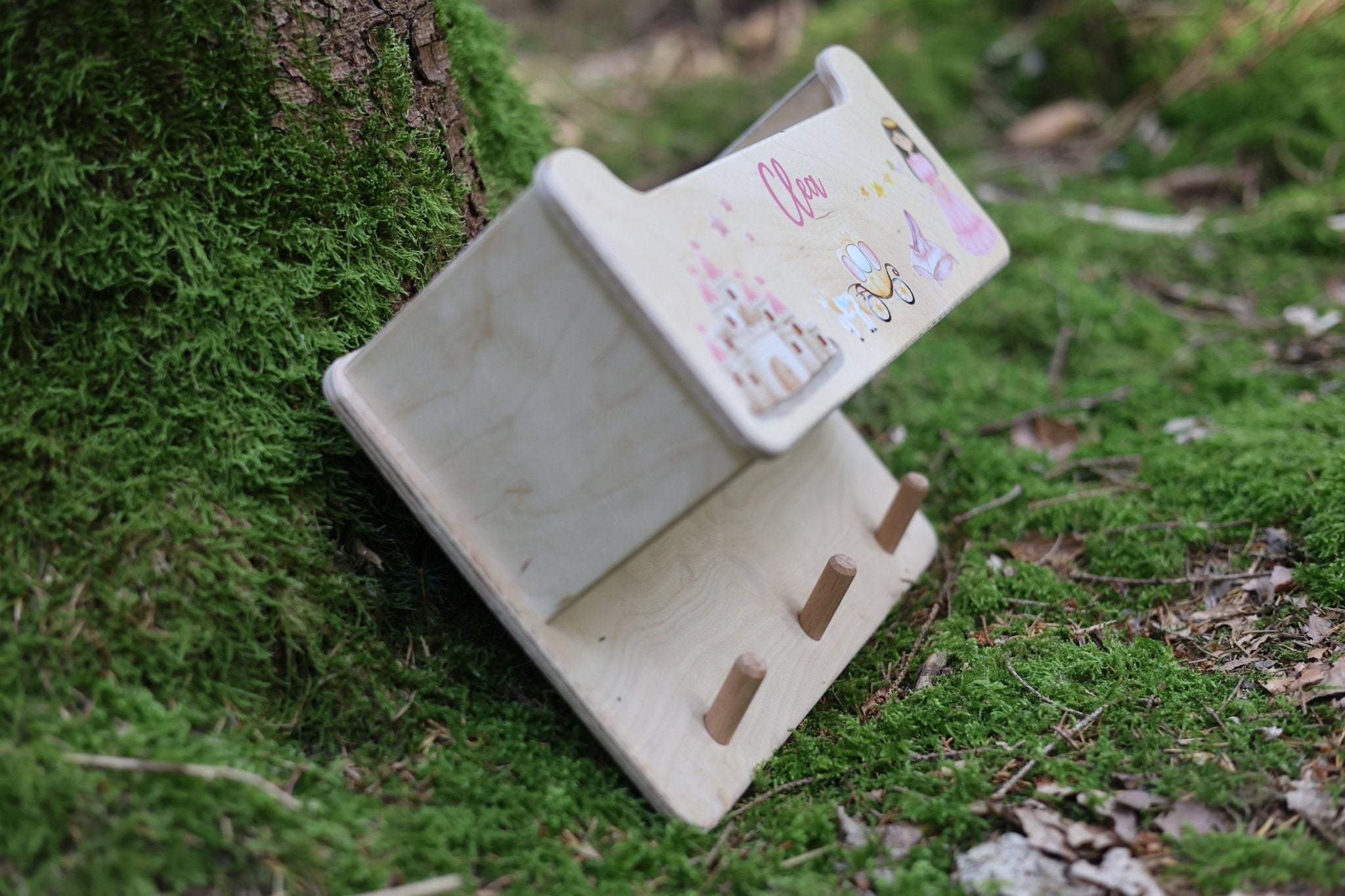 Kindergarderobe mit Mützenfach Prinzessin - besonderlich.de - baby