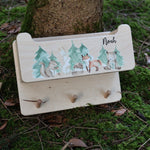 Kindergarderobe mit Mützenfach Waldfreunde - besonderlich.de - baby