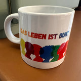 KINDERTASSE Keramik für VIELFALT - besonderlich.de - bunte Kindertasse