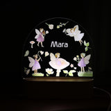 Nachtlicht Feen personalisiert - besonderlich.de - Babygeschenk Geburt