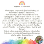 Personalisierte Regenbogen - besonderlich.de - Acryl lampe