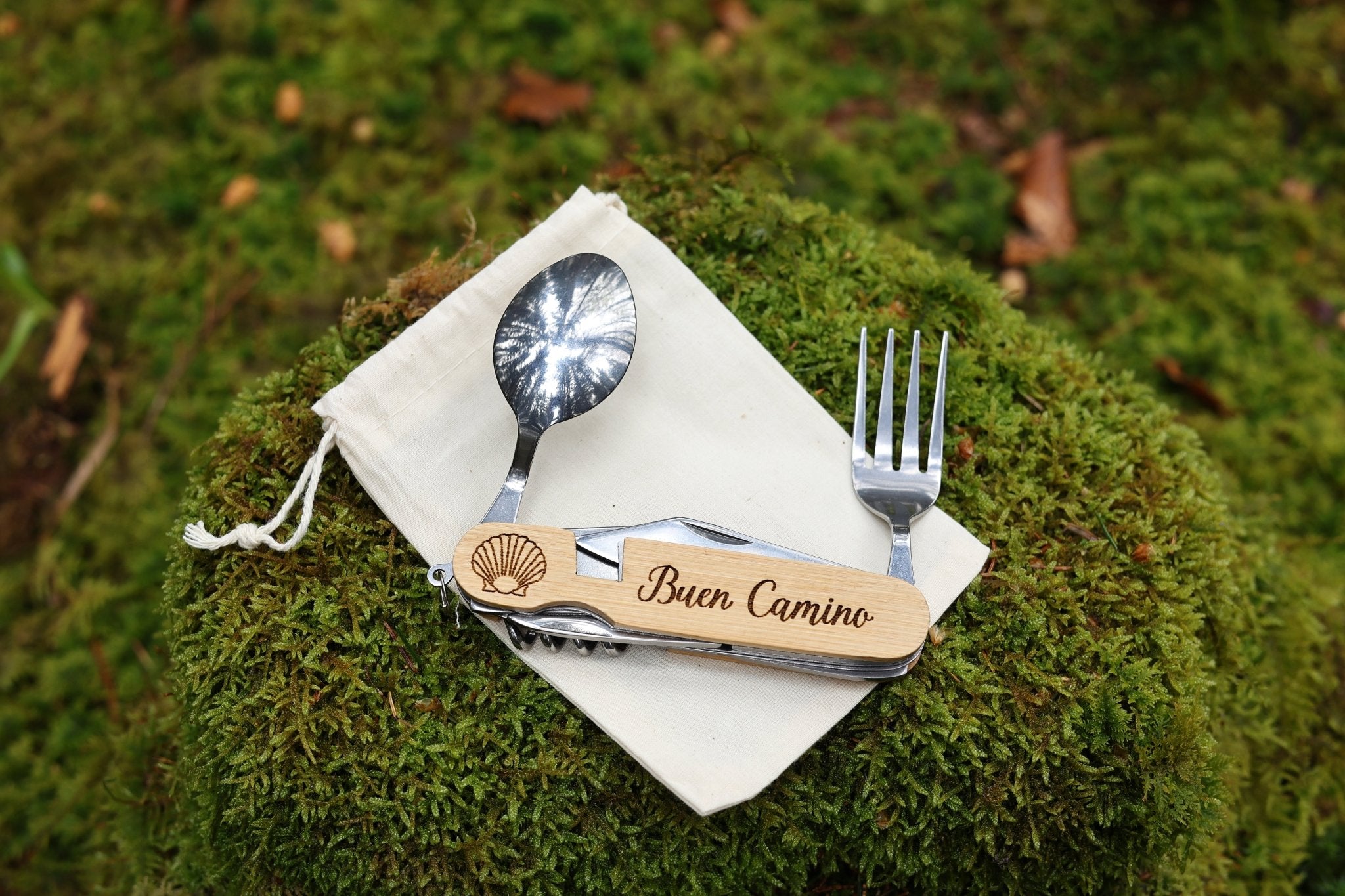 Pilgerbesteck personalisiert - Buen Camino - besonderlich.de - 30 geburtstag geschenk mann