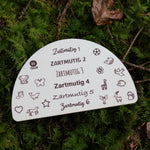 Rechenstäbe personalisiert - besonderlich.de - Holzspielzeug