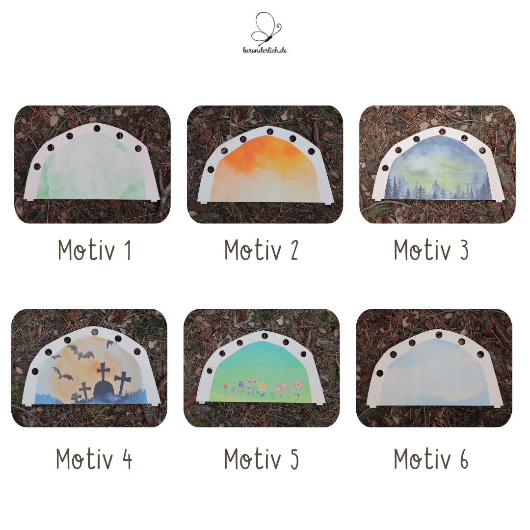 Rückplatte für Jahreszeitentisch Wandelzeit - besonderlich.de - Dekoration Jahreszeitentisch