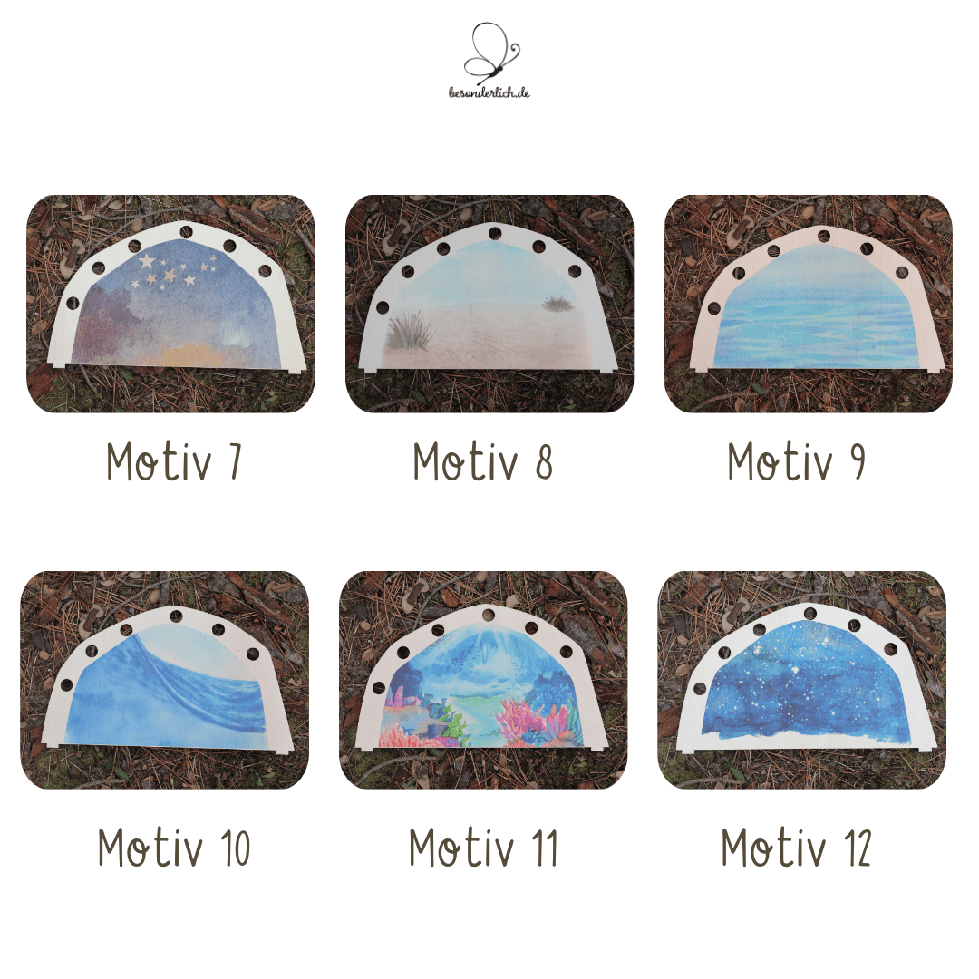 Rückplatte für Jahreszeitentisch Wandelzeit - besonderlich.de - Dekoration Jahreszeitentisch