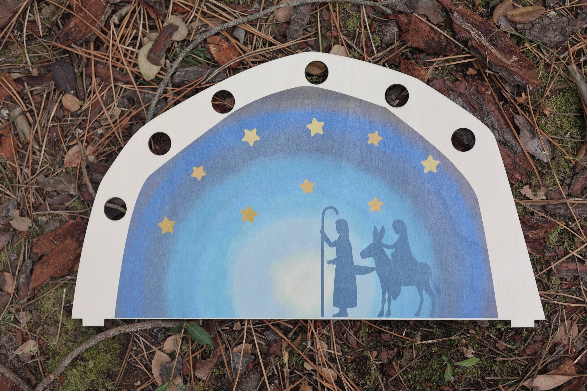 Rückplatte für Jahreszeitentisch Wandelzeit - besonderlich.de - Dekoration Jahreszeitentisch