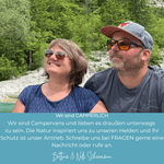 Schneidebrett mit Messer - Camper - besonderlich.de - 30 geburtstag mann