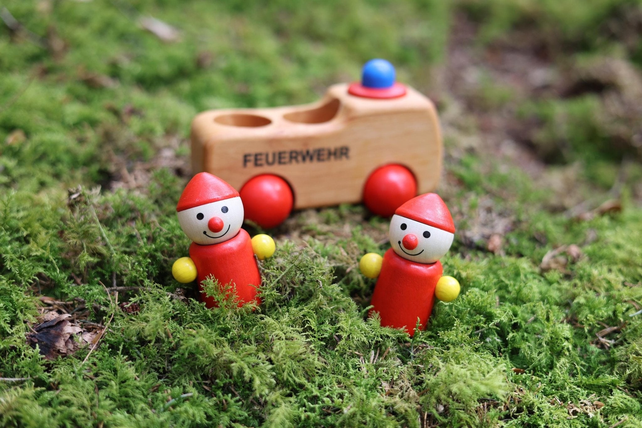 Spielzeug Feuerwehr personalisiert - besonderlich.de - Behindertenwerkstatt