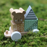 Spielzug mit Bauklötzen personalisiert - besonderlich.de - Babygeschenke