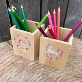 Stiftebecher "Einhorn" - besonderlich.de - Abschiedsgeschenk Kindergarten