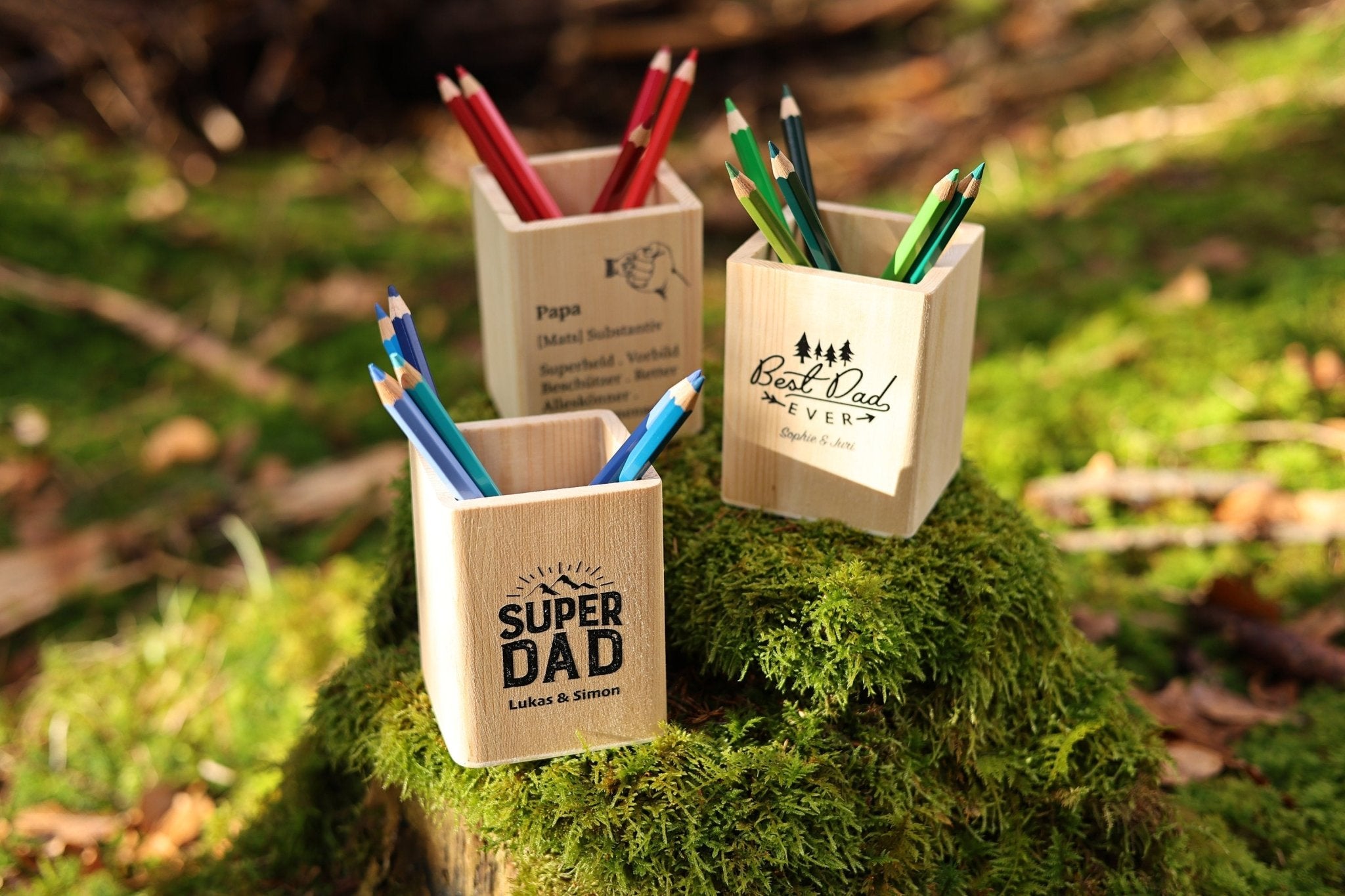 Stiftebecher personalisiert Best Dad - besonderlich.de - 30 geburtstag geschenk mann