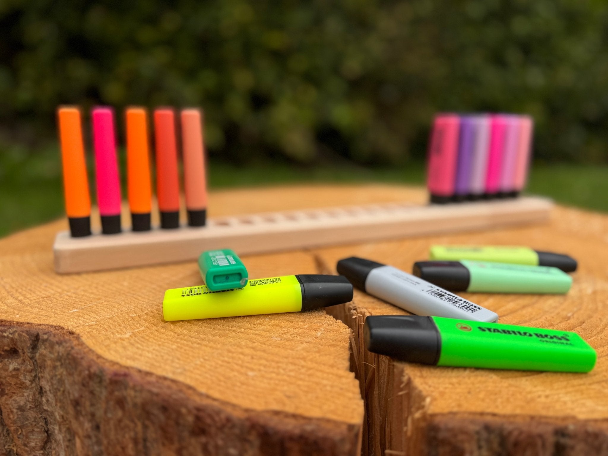 Stiftehater für STABILO BOSS Textmarker - besonderlich.de - Abschiedsgeschenk Kindergarten