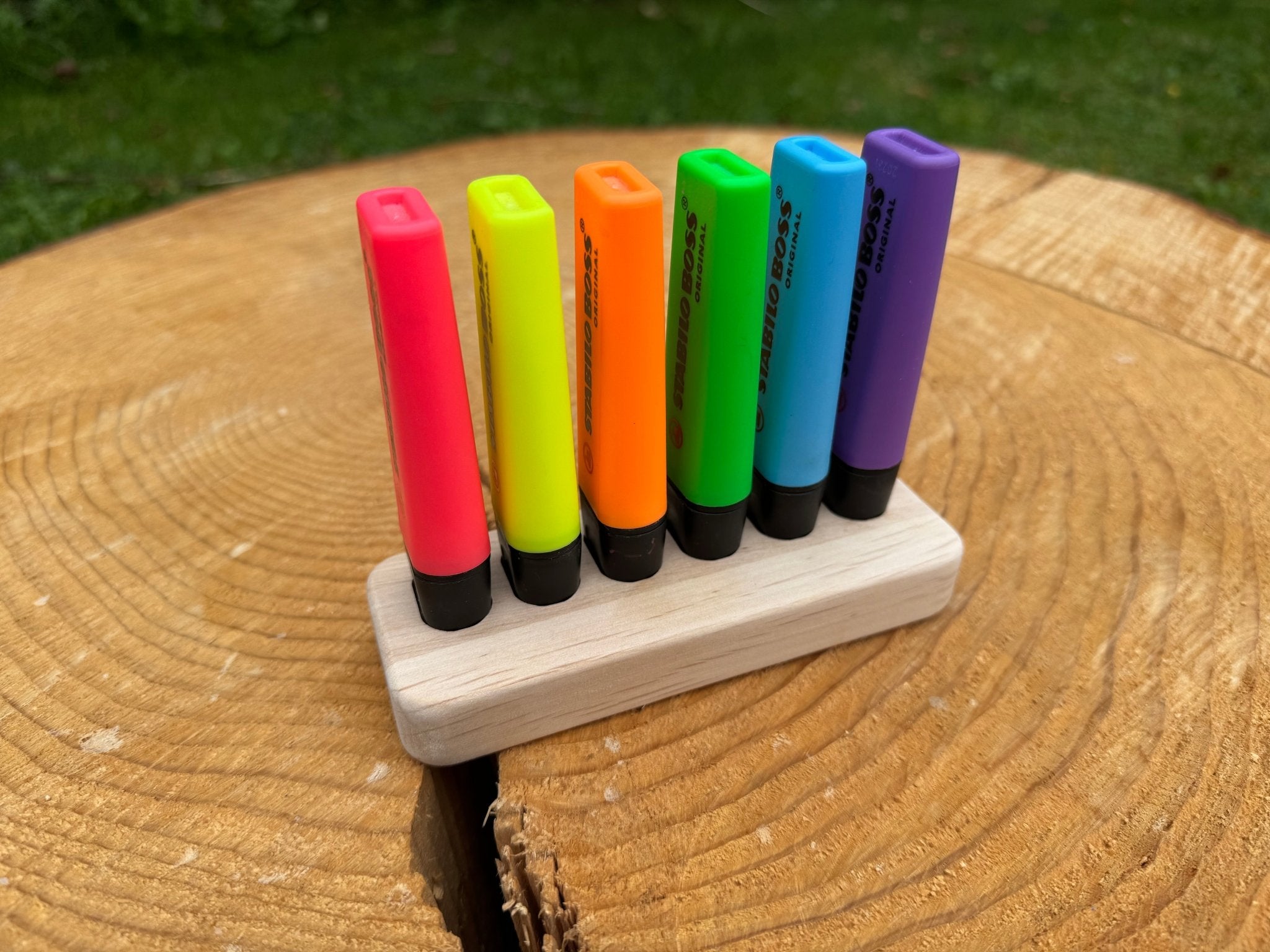 Stiftehater für STABILO BOSS Textmarker - besonderlich.de - Abschiedsgeschenk Kindergarten