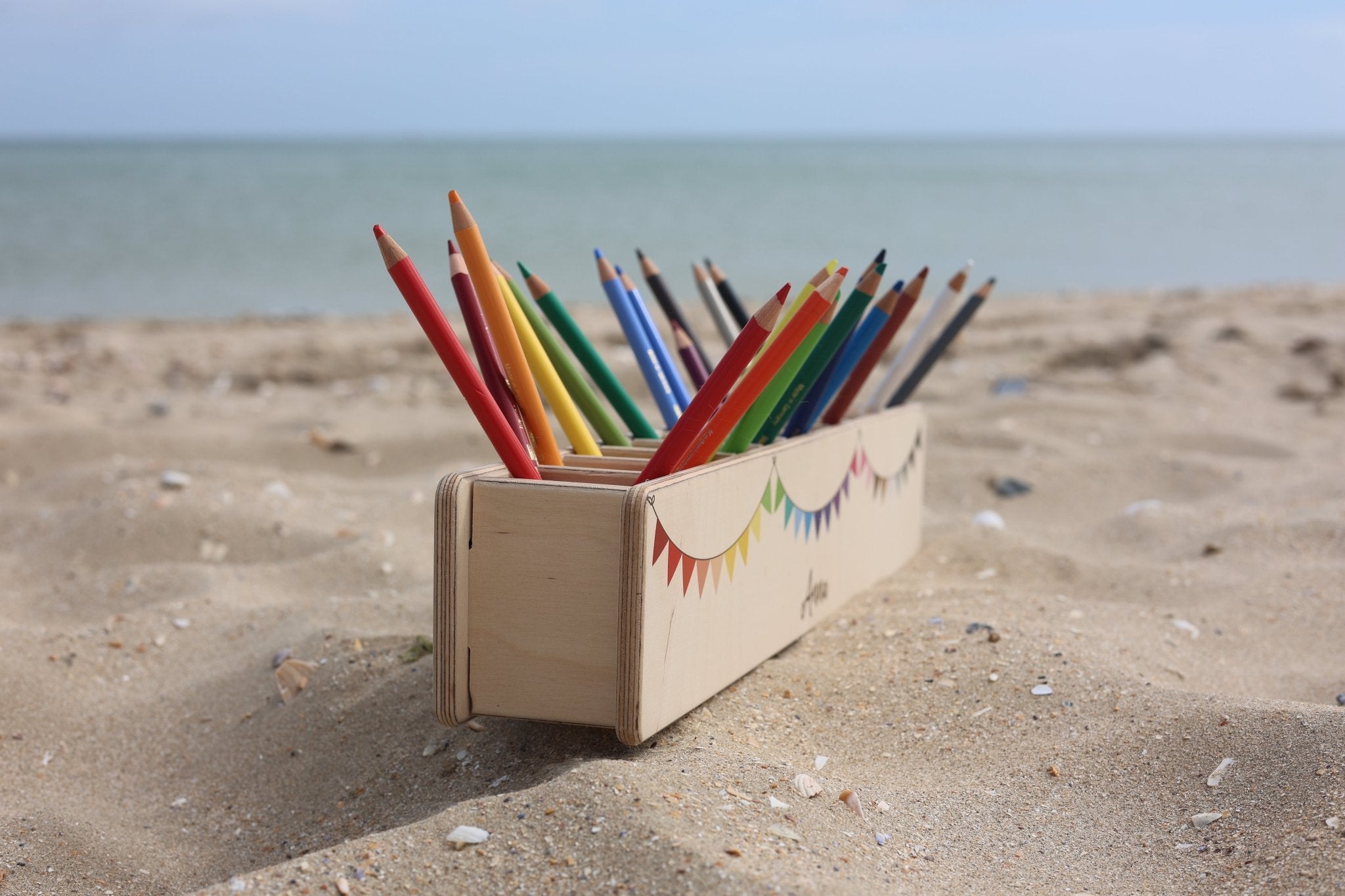 Stifteheld "Girlande" - besonderlich.de - Abschiedsgeschenk Kindergarten