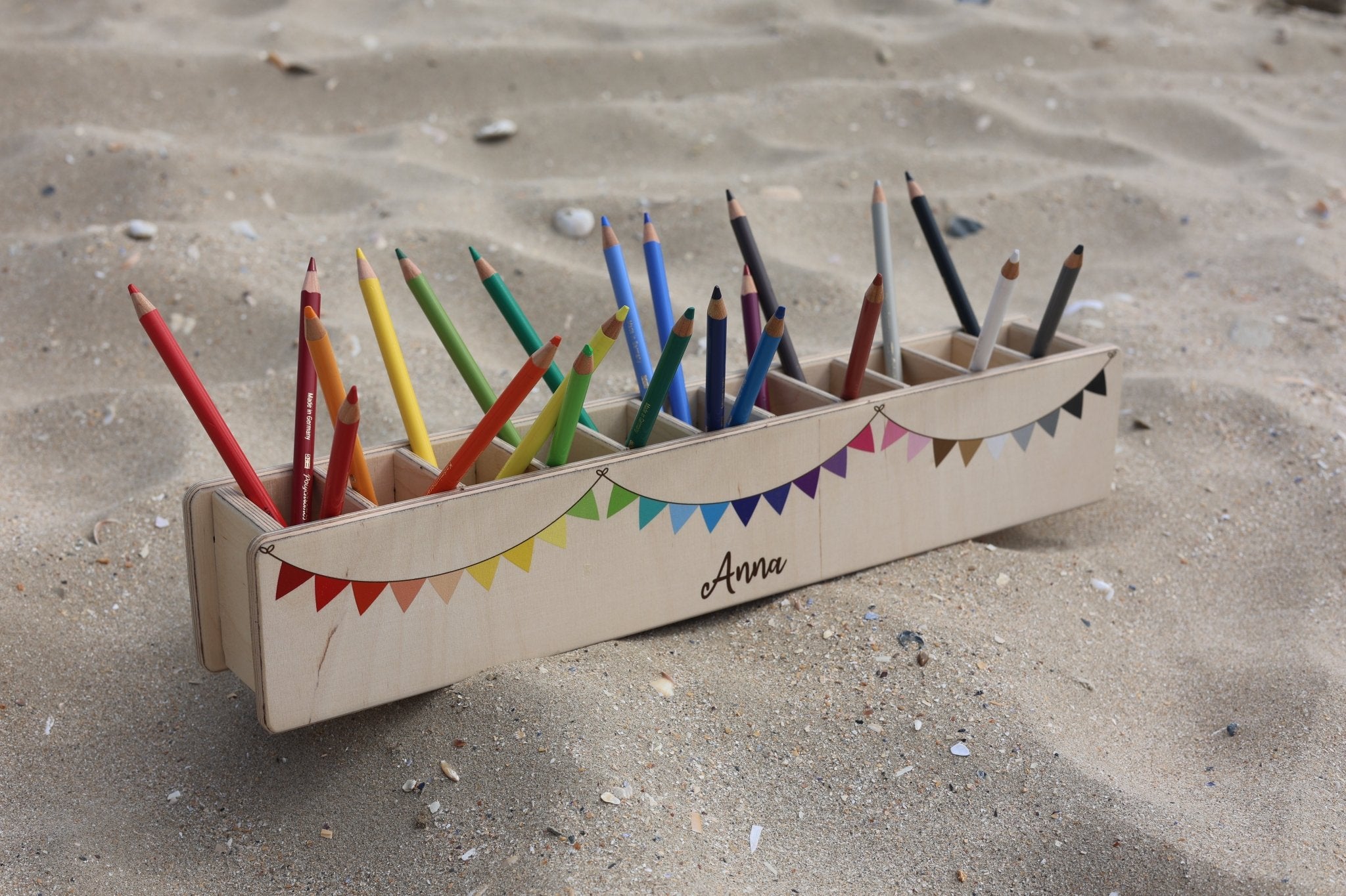 Stifteheld "Girlande" - besonderlich.de - Abschiedsgeschenk Kindergarten