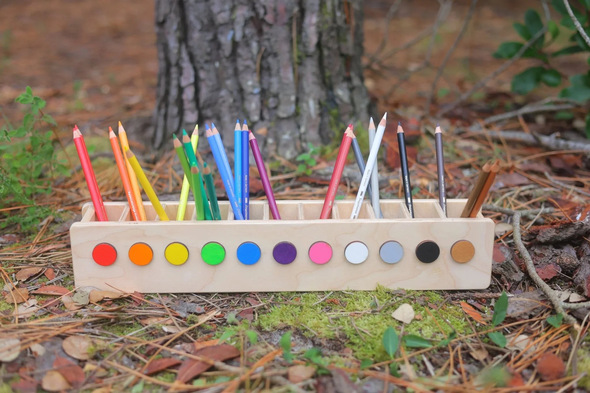 Stifteheld "Regenbogen" - besonderlich.de - Abschiedsgeschenk Kindergarten