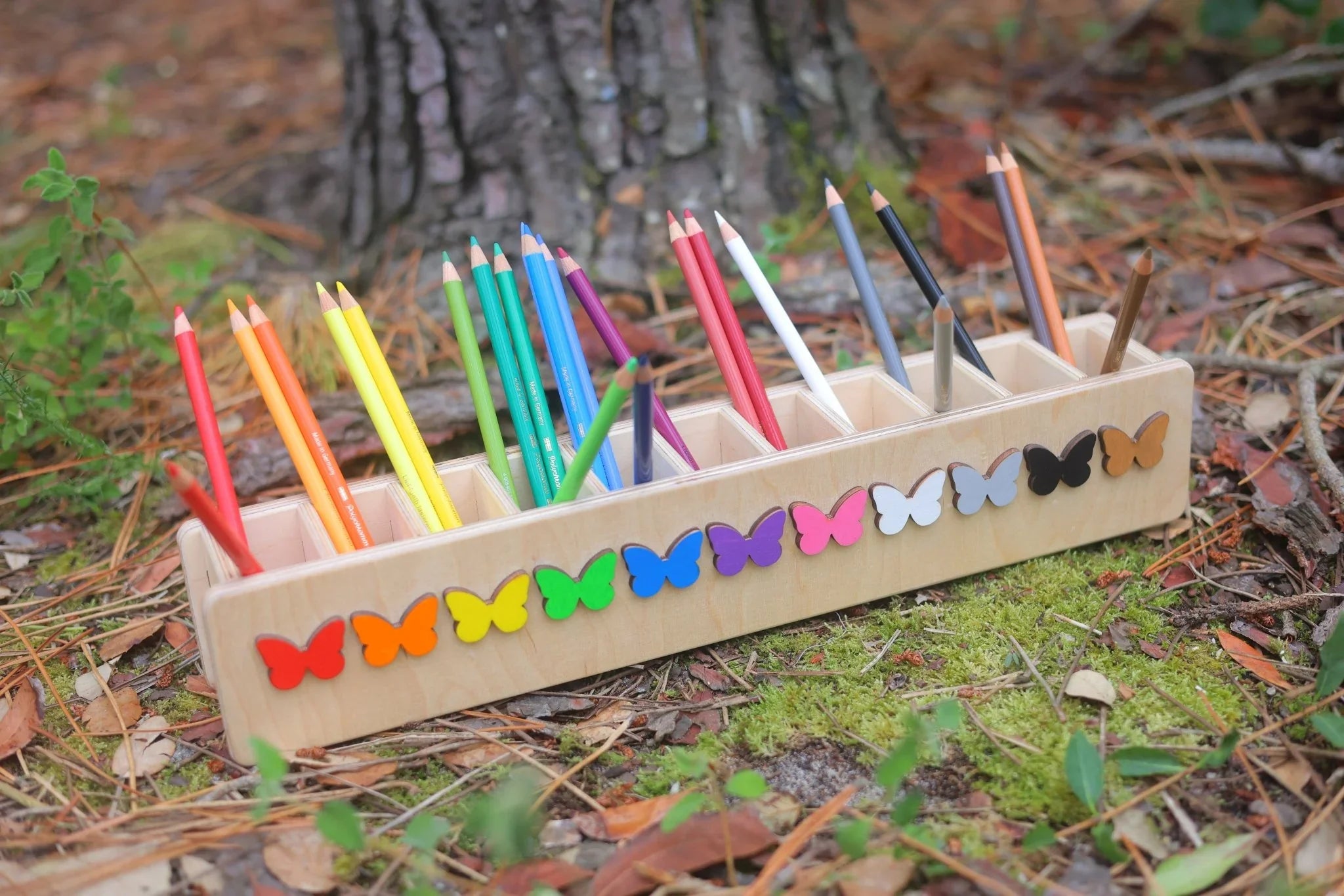 Stifteheld "Schmetterling" - besonderlich.de - Buntstifte