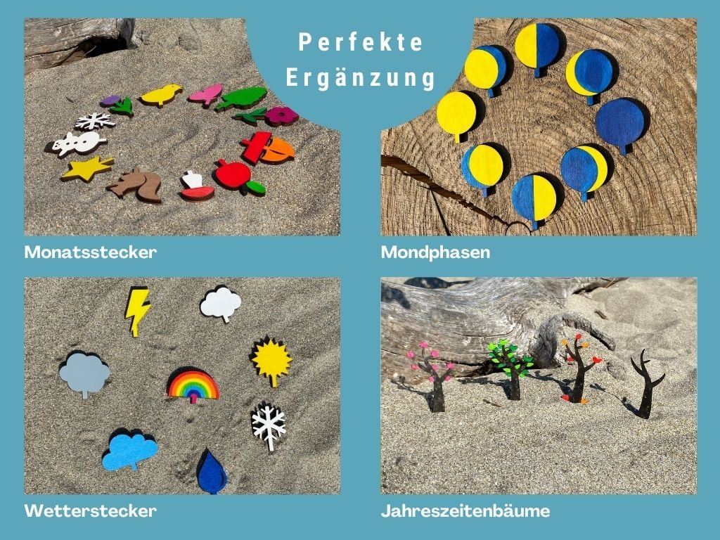 Tagesplaner für Kinder - Vorteilsset - besonderlich.de - ewiger Kalender Kinder